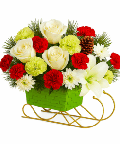 A Holly Jolly Christmas Flower