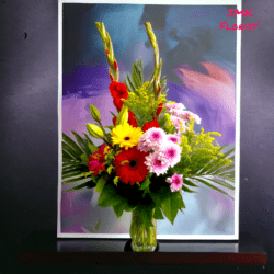 jmk florist colorful arrangement