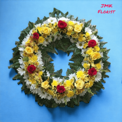 jmk flower wreath
