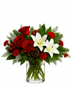 Believe in Magic Christmas flower