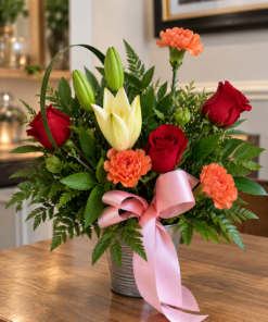 Natural Lily Rose and Carnation Bouquet 1.png